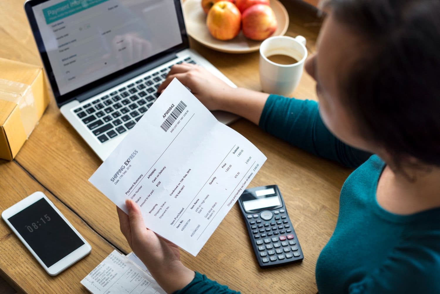 shipping-receipt-processing