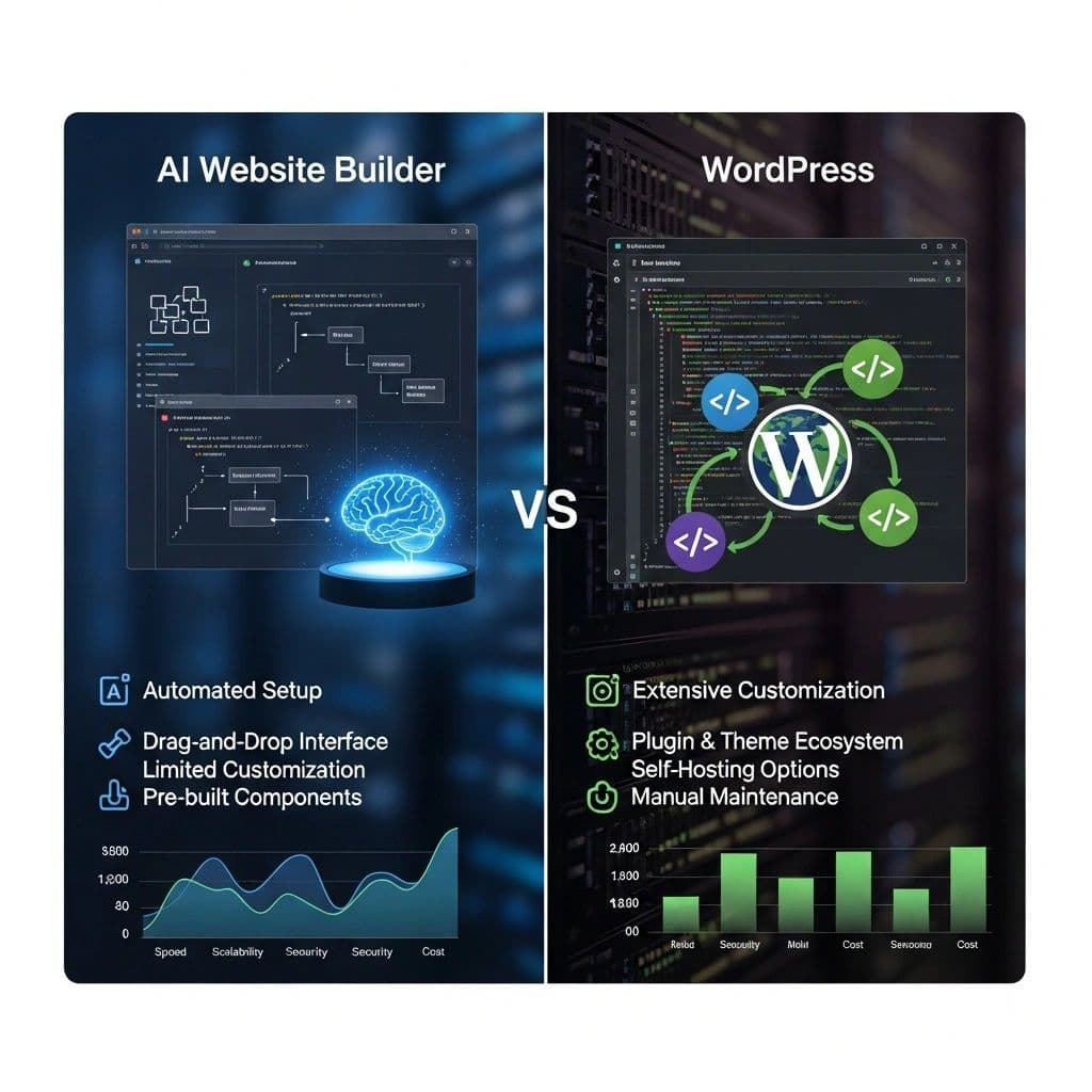 AI建站工具对比WordPress:从技术与实用角度比较分析